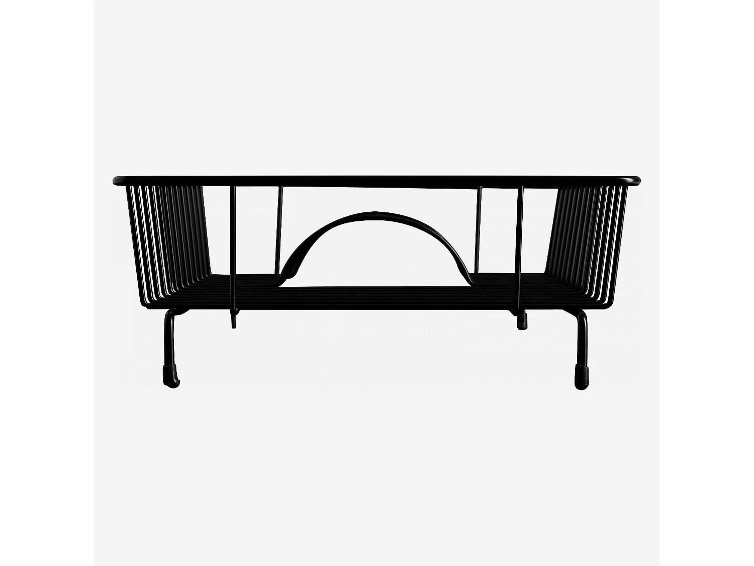 Habitat - Égouttoir à couverts en métal - Noir - Mikado