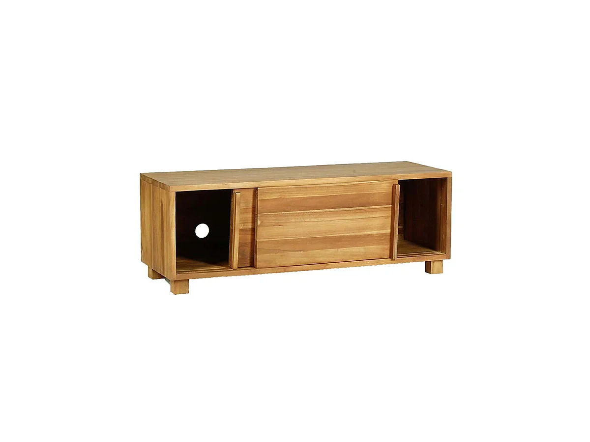 Mobile porta TV in teak massello 100 cm