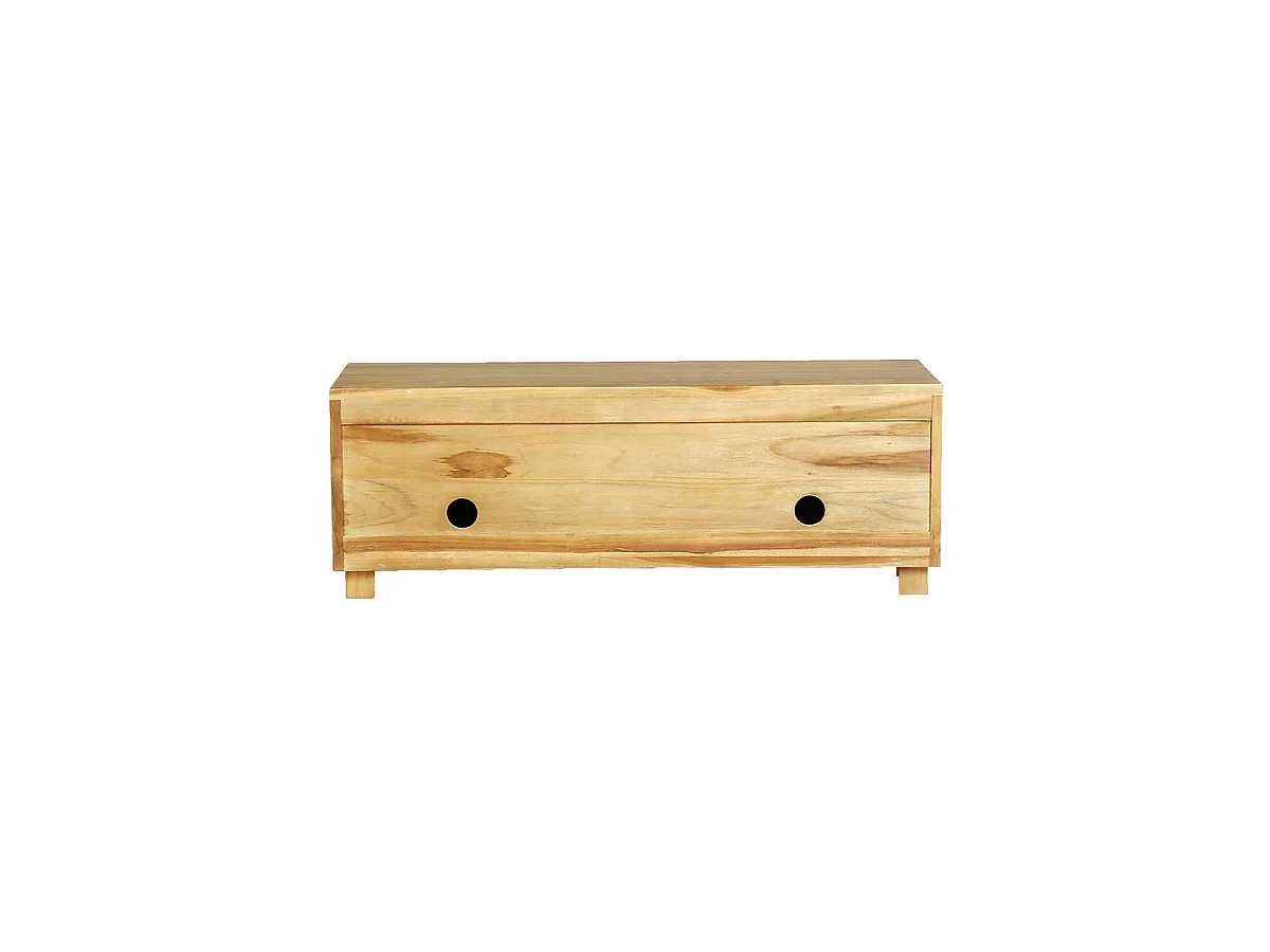Mobile porta TV in teak massello 100 cm