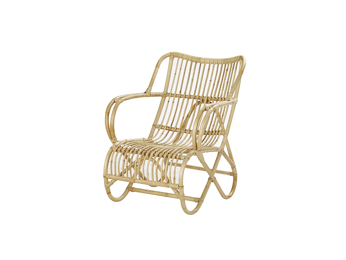 Fauteuil en rotin naturel