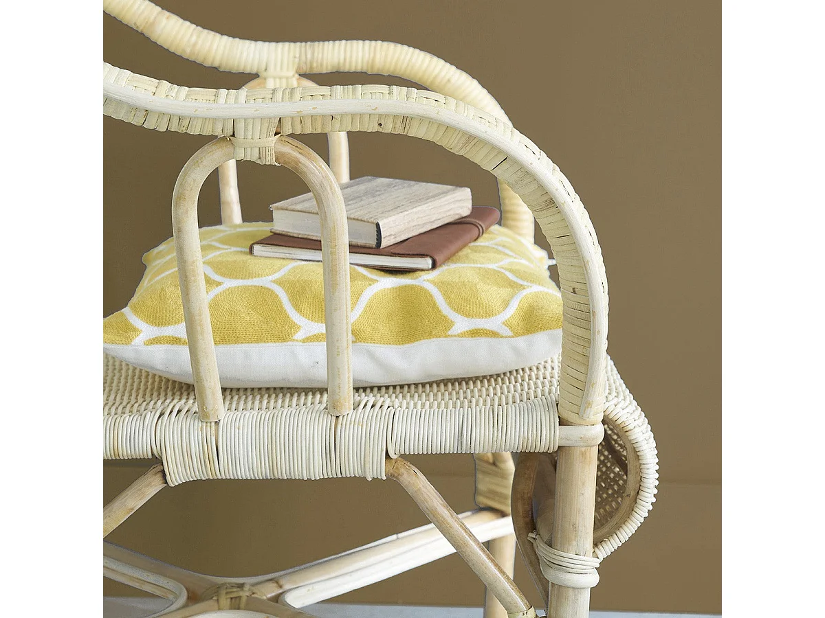 Fauteuil en rotin naturel