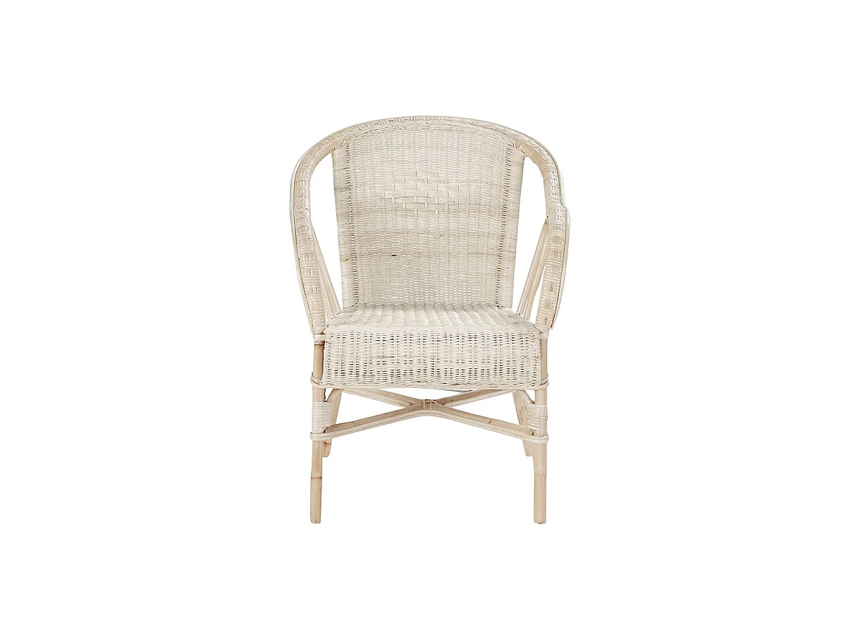 Fauteuil en rotin naturel