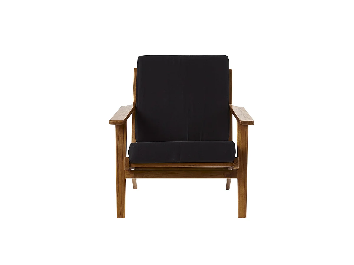 Sillón de teca maciza