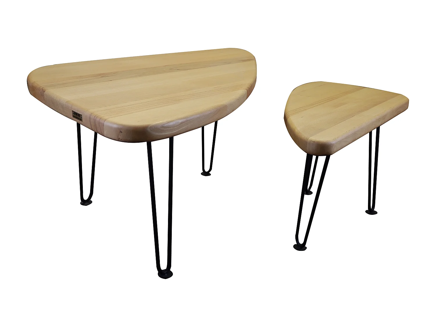 Tavolo club doppio faggio forma