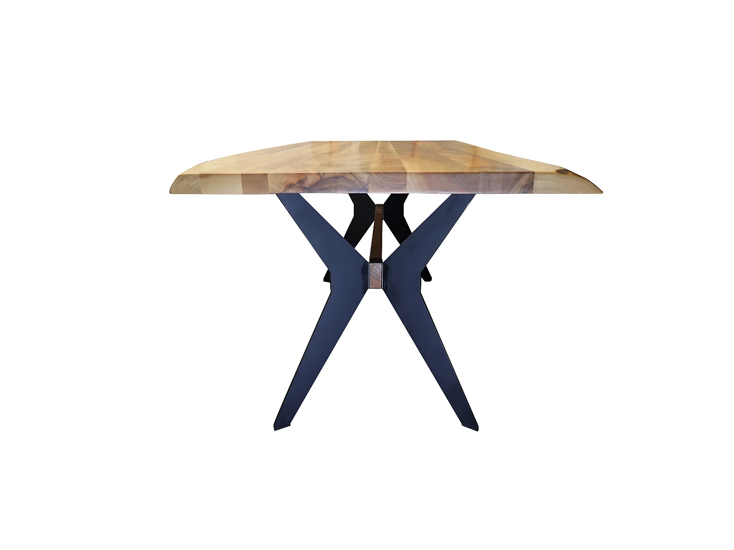 Tavolo da pranzo artigianale noce naturale