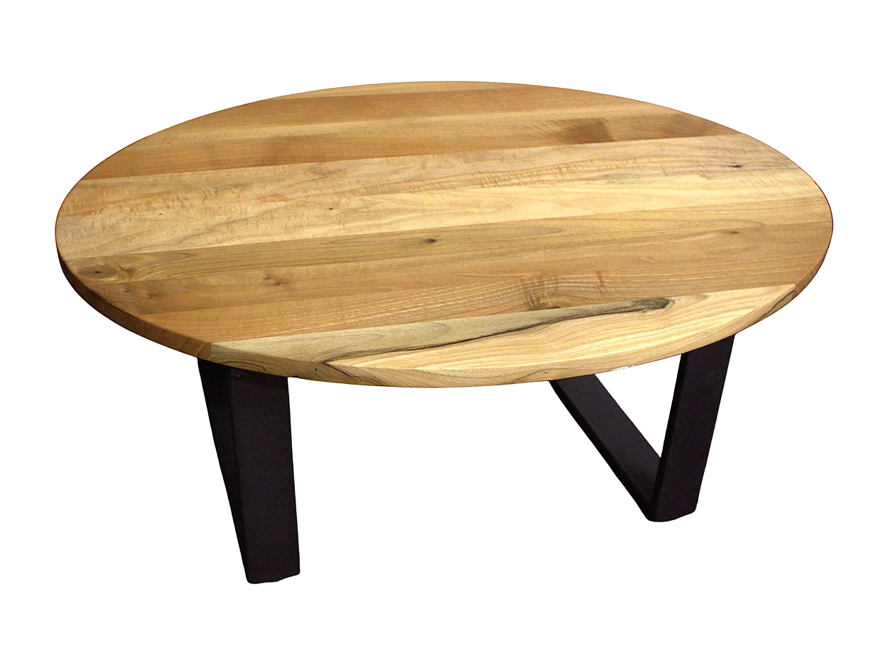 Tavolo club ovale noce