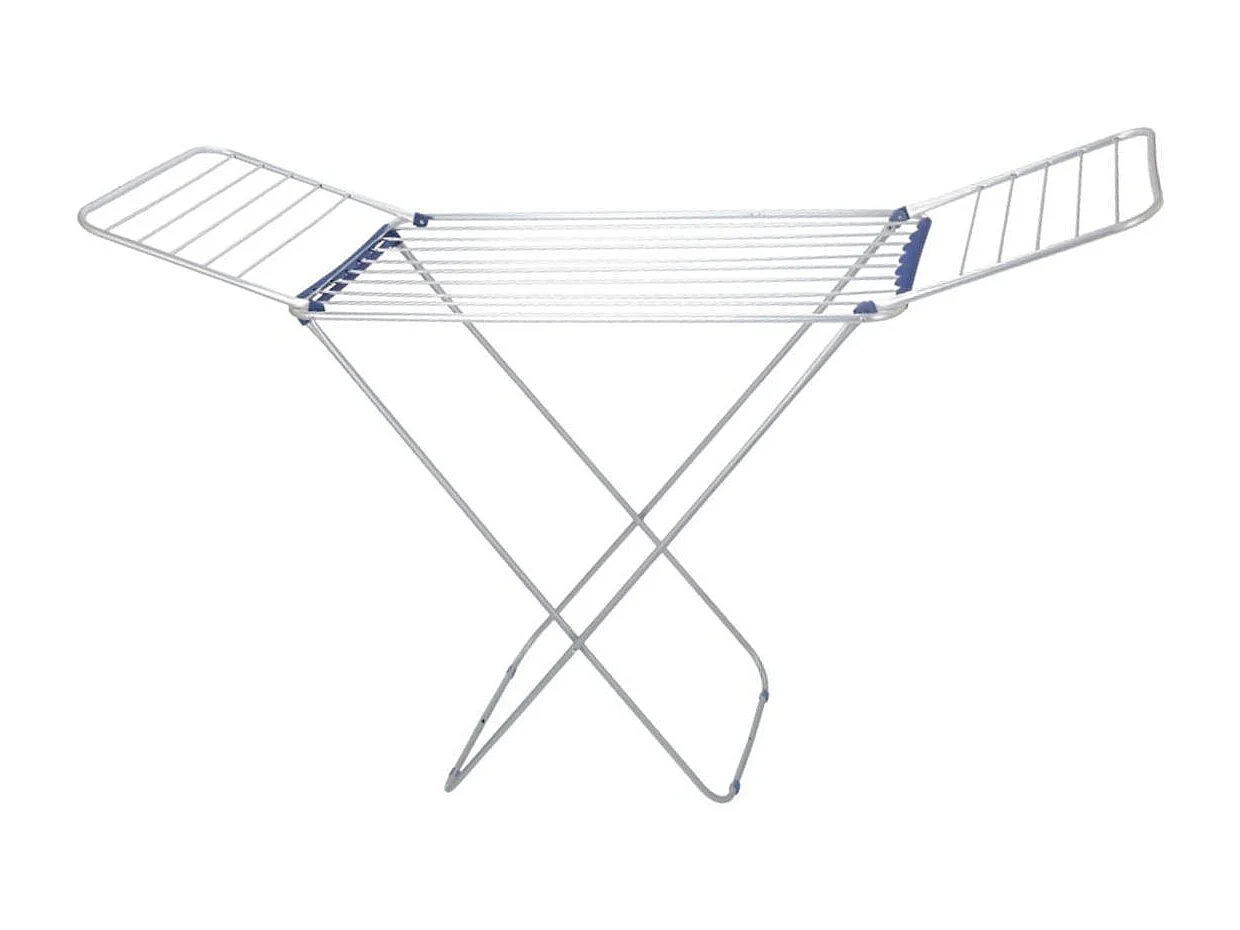 Tendedero Capri alas abatibles diseño plegable gris 200 cm