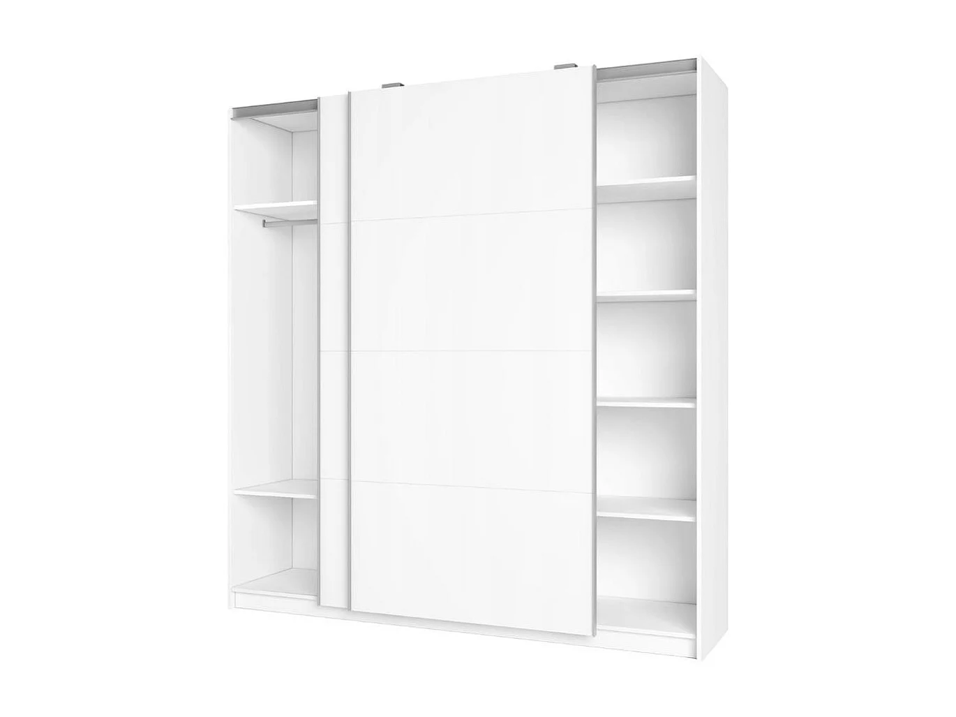 Armario Gran Savona 2 puertas correderas blanco 215,5x201,5x56 cm