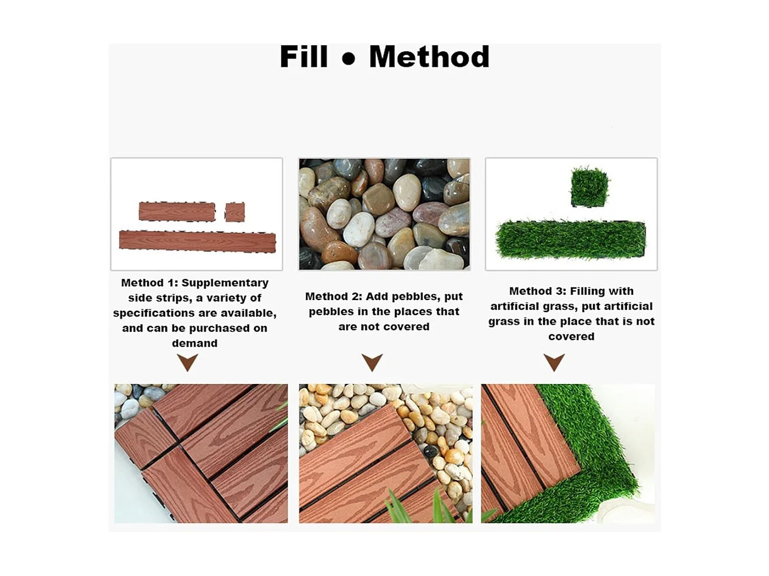 Baldosa para exterior diseño de listones natural 2,2x59x29 cm