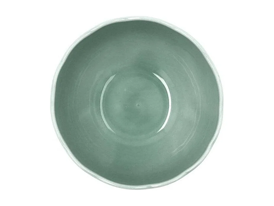 Pack de 6 cuencos Aura Stela Bidasoa porcelana verde Ø12x5 cm