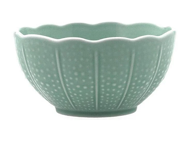 Pack de 6 cuencos Aura Stela Bidasoa porcelana verde Ø12x5 cm