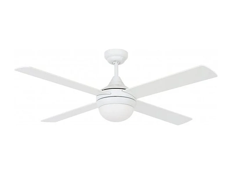 Ventilador de techo Siroco Universal Blue con luz 70W blanco