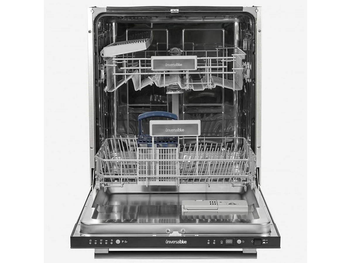 Lavavajillas semintegrable Mármara 4060W Universal Blue 12 servicios 1850W 5 programas blanco E