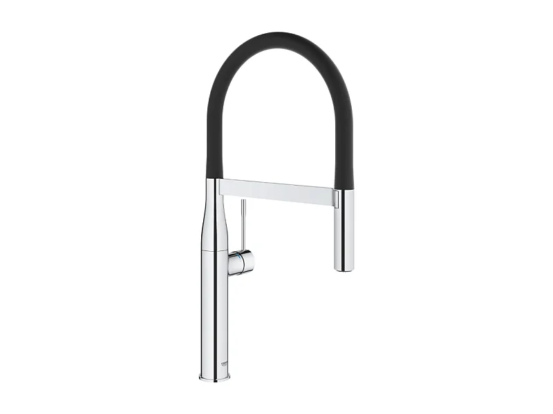 GROHE Mitigeur cuisine semi-professionnel Essence Bec haut chrome douchette extractible