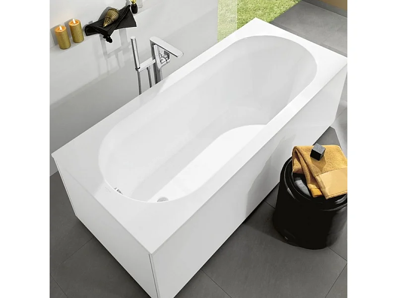 Baignoire droite 180 x 80 VILLEROY ET BOCH Oberon Quaryl