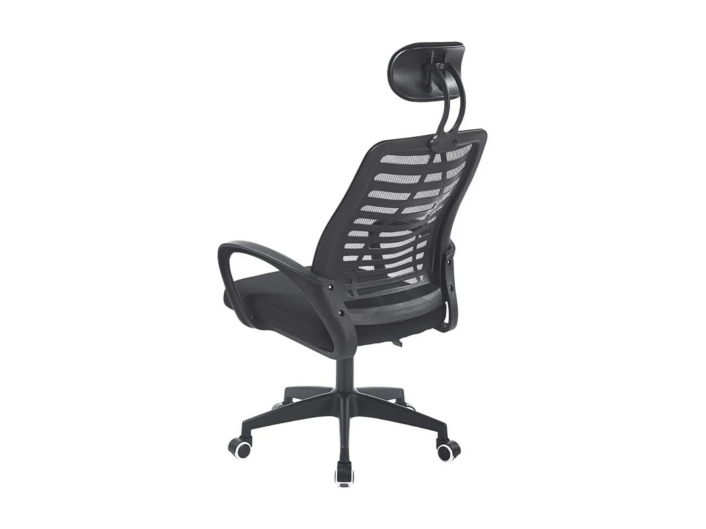 Silla de oficina Kneck reposacabezas regulable negro 106-116x58,5x56 cm Adec