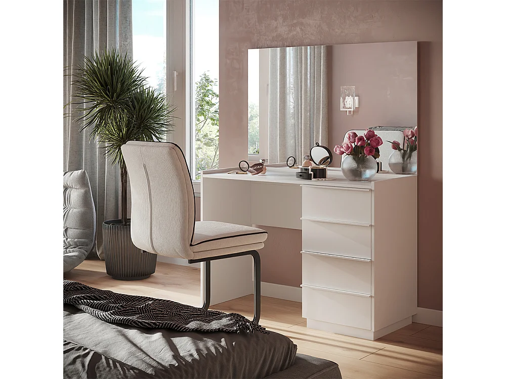 Vanity table white 110x45x77.2 viktoria