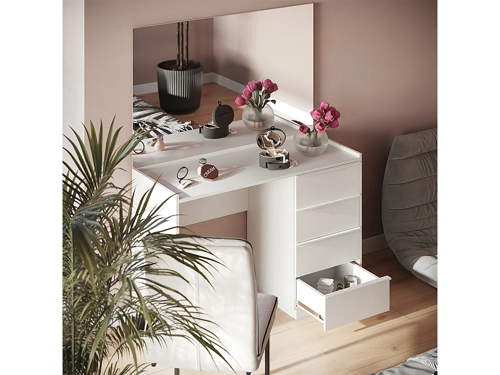 Vanity table white 110x45x77.2 viktoria