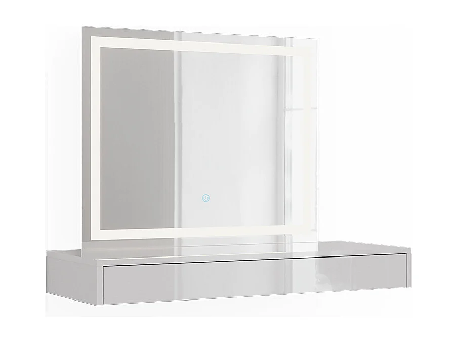 Schminktisch weiß 100x40.1x12 sherry