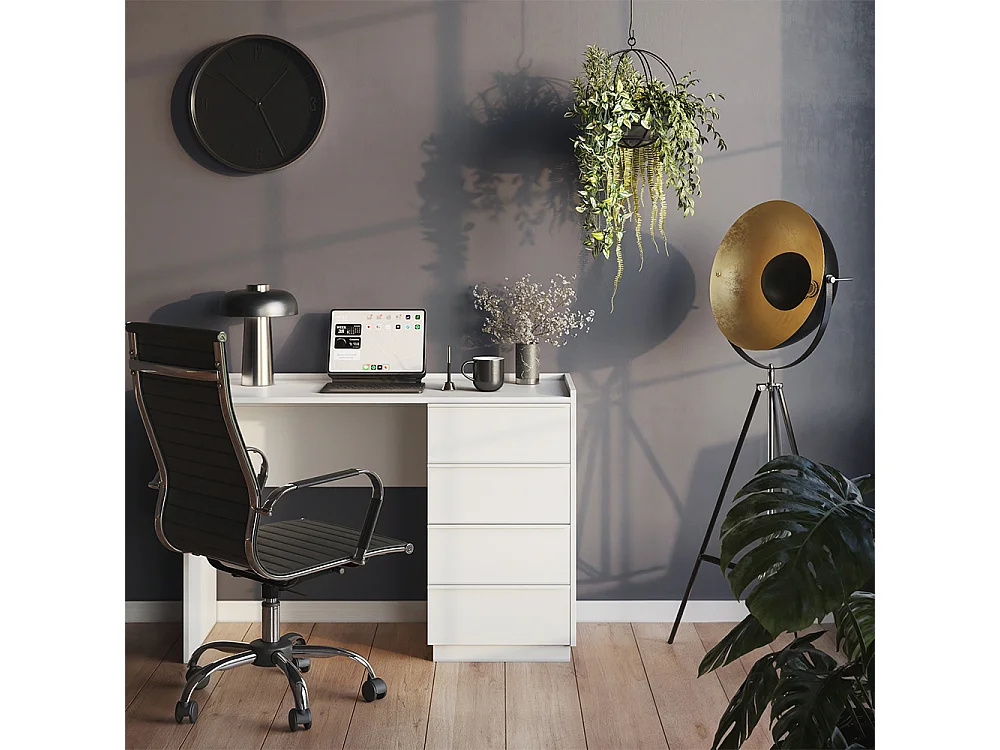 Sminkbord vit 110x45x77.2 viktoria