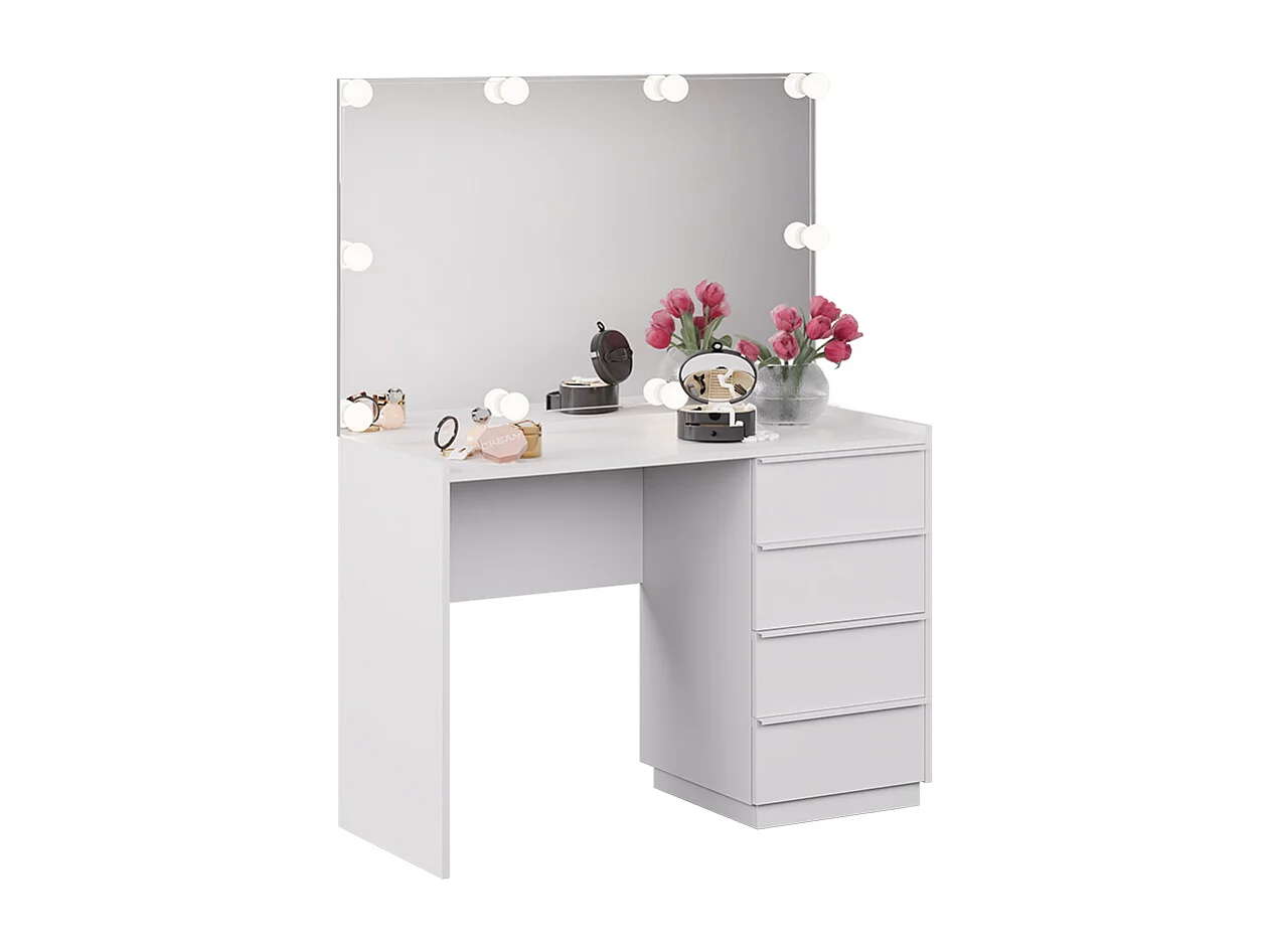 Stół toaletowy biały 110x45x77.2 viktoria