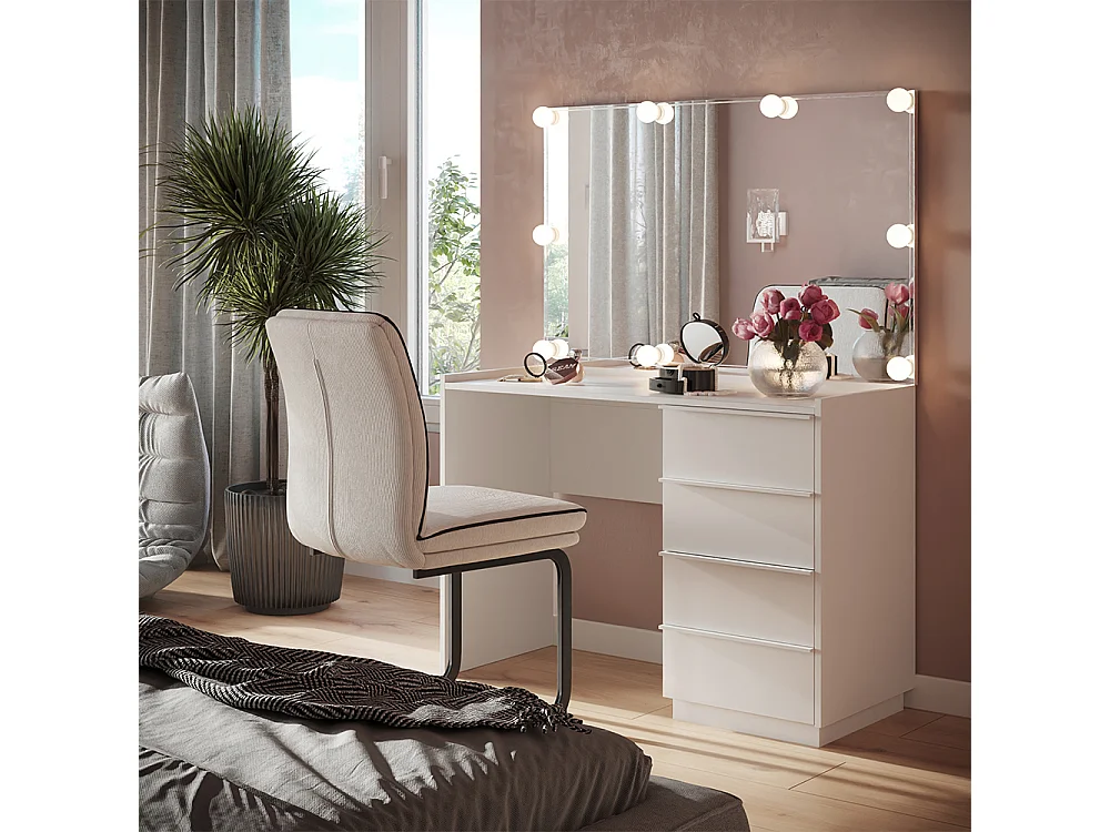 Vanity table white 110x45x77.2 viktoria