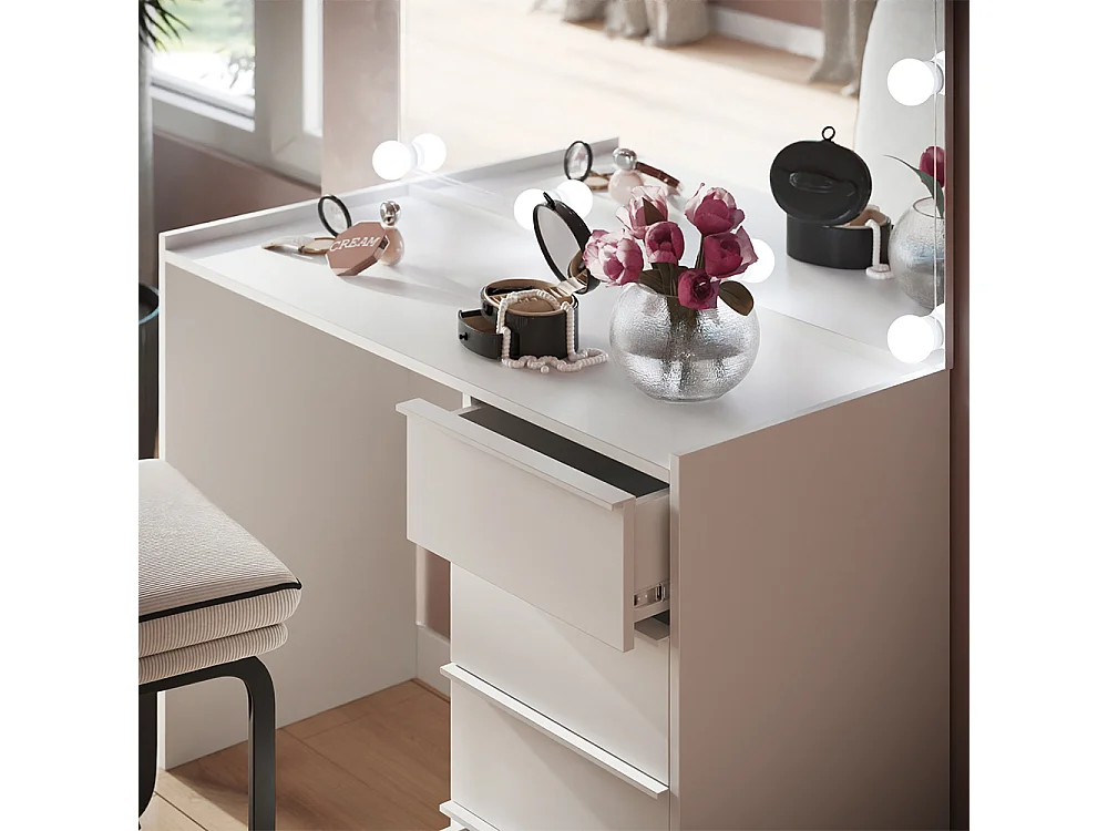Vanity table white 110x45x77.2 viktoria