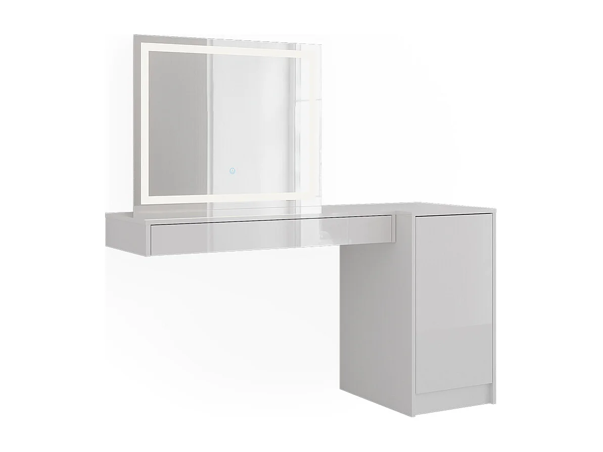 Schminktisch weiß 100x40.1x12 sherry