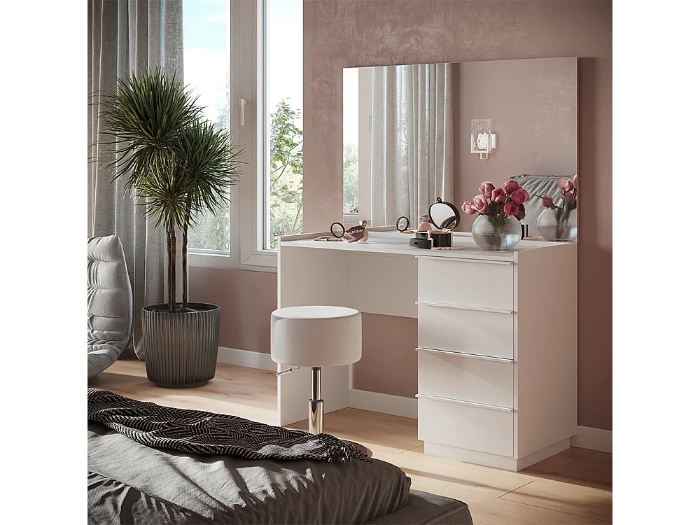 Schminktisch weiß 110x45x77.2 viktoria