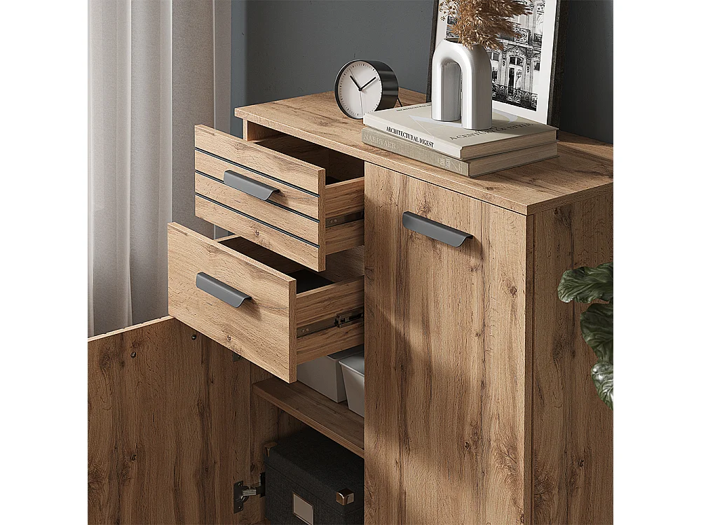 Kommode braun 38x80.1x100 amber