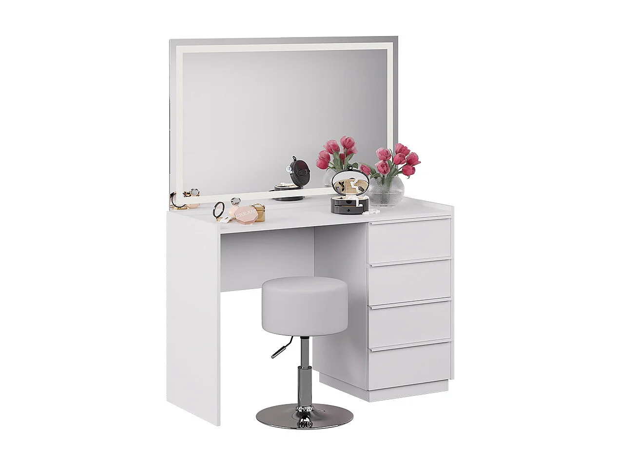 Schminktisch weiß 110x45x77.2 viktoria