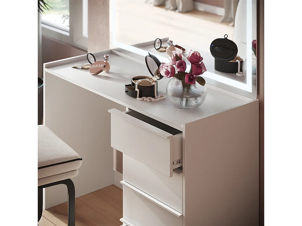 Vanity table white 110x45x77.2 viktoria