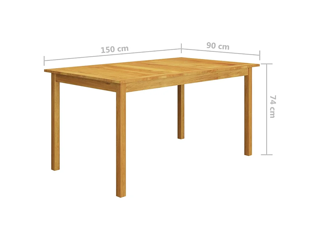 5-delige Tuinset bruin