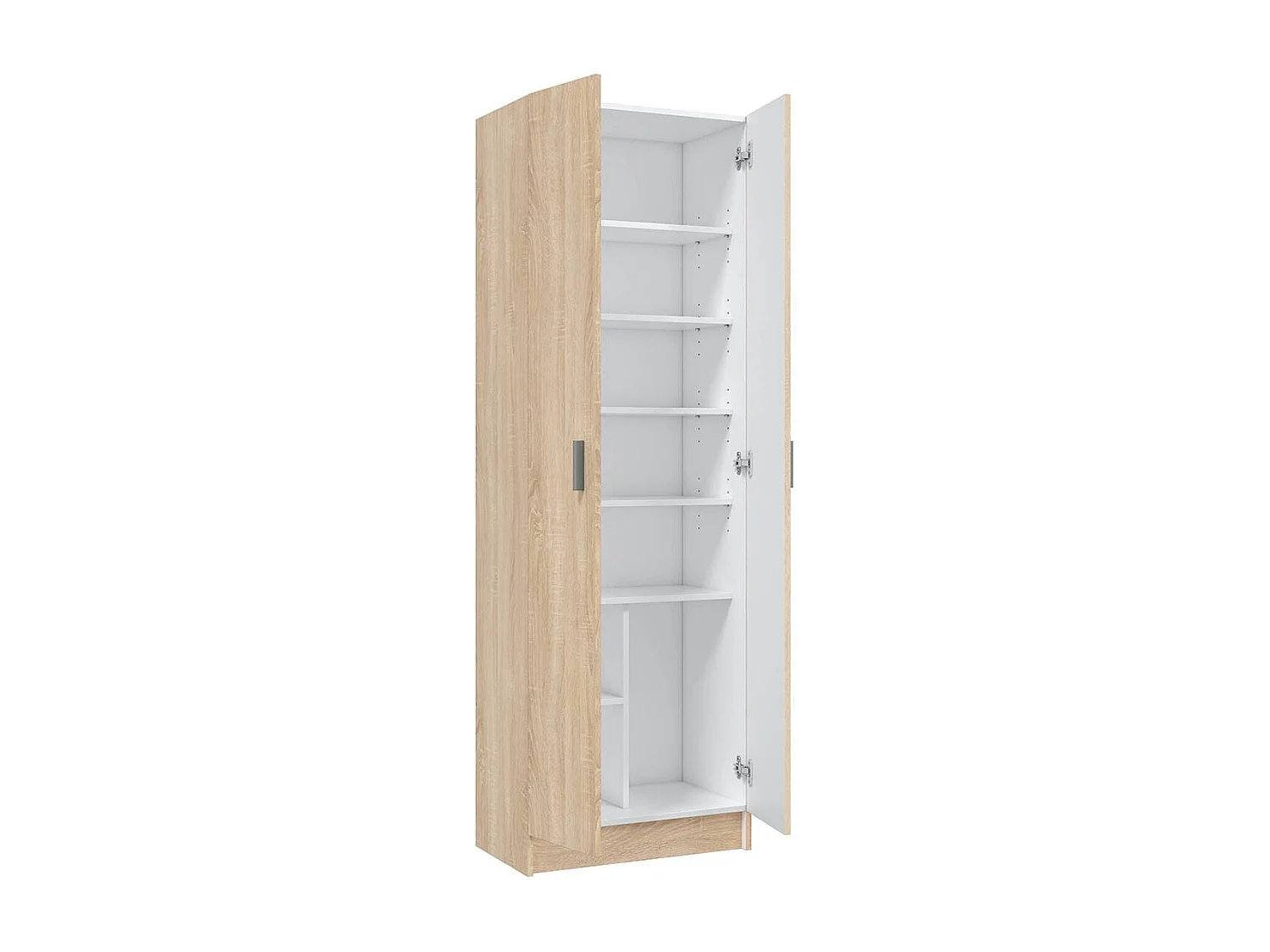 Armoire rangement 2 portes - L73 x H180 cm