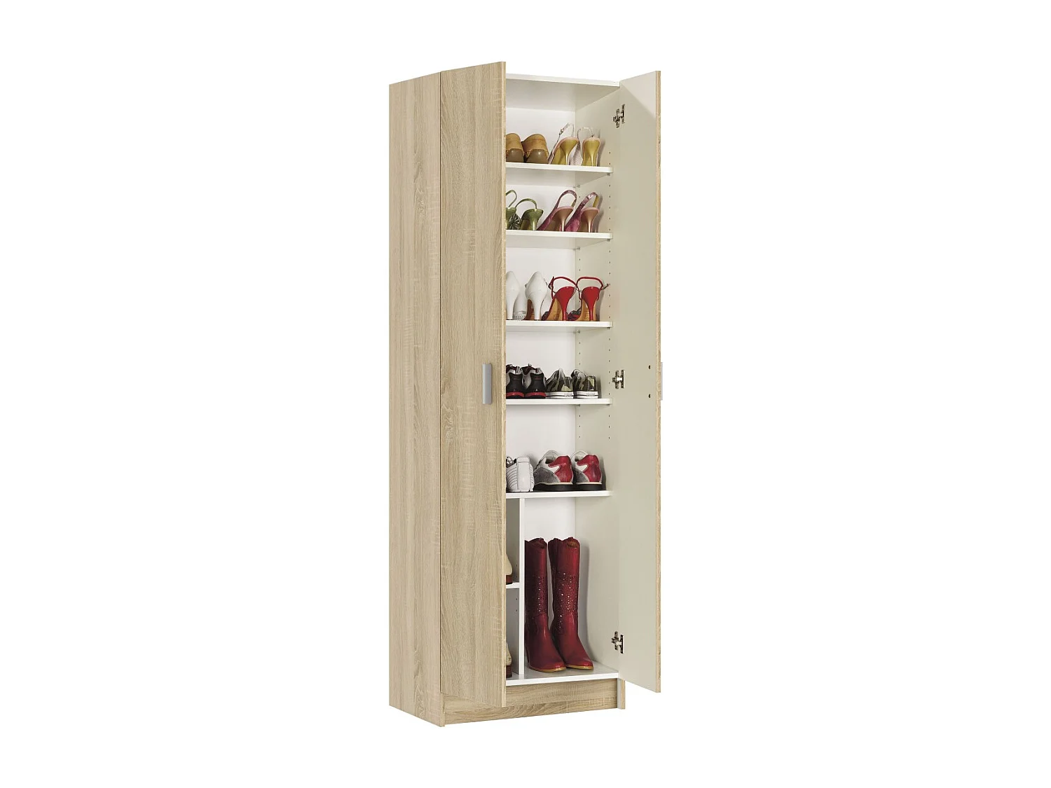 Armoire rangement 2 portes - L73 x H180 cm