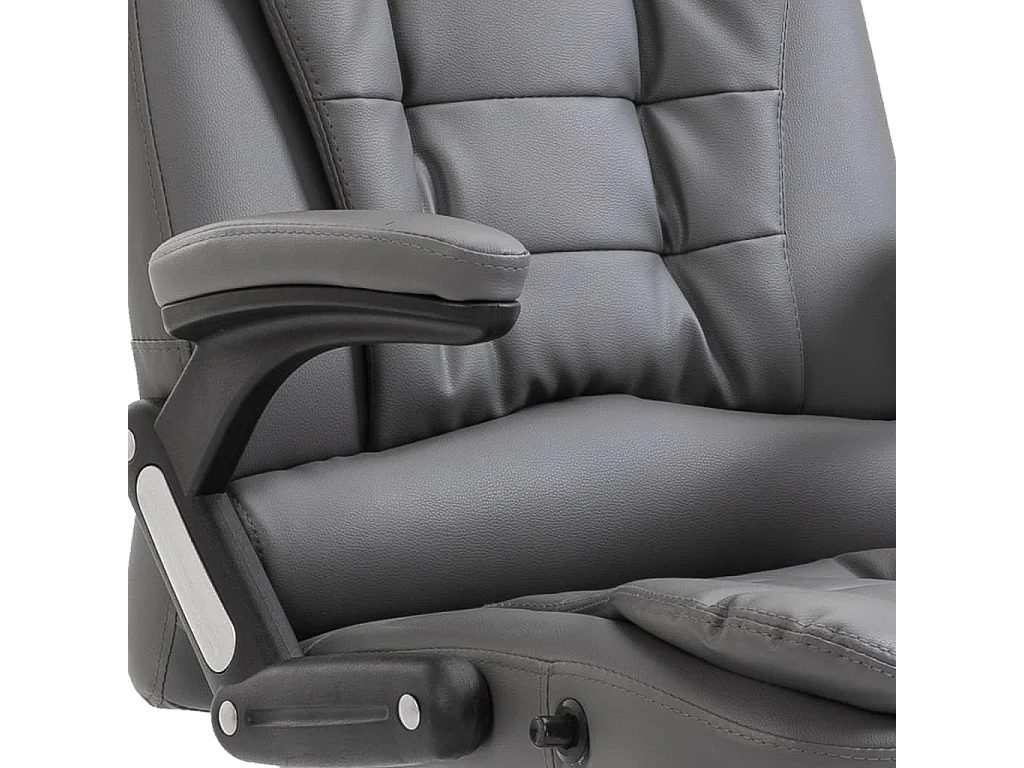 Chaise de bureau Anthracite Similicuir