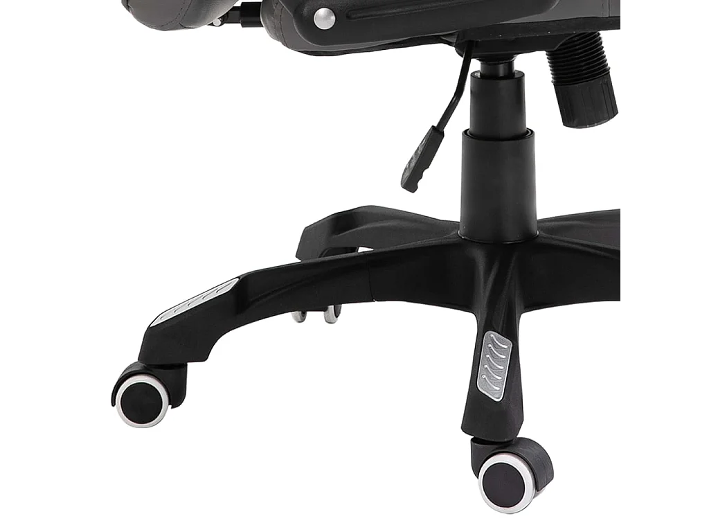 Chaise de bureau Anthracite Similicuir