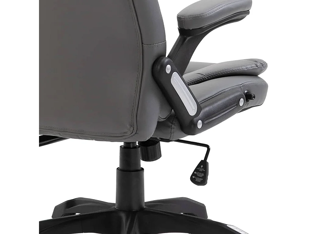 Chaise de bureau Anthracite Similicuir
