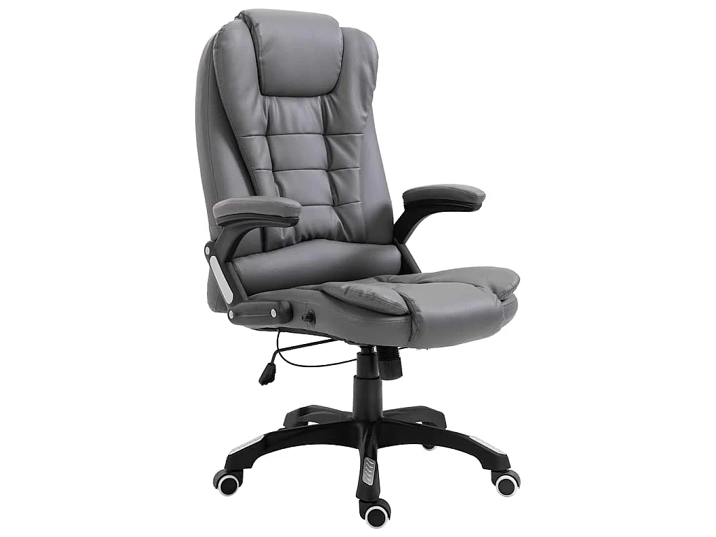 Sedia da Ufficio Antracite in Similpelle