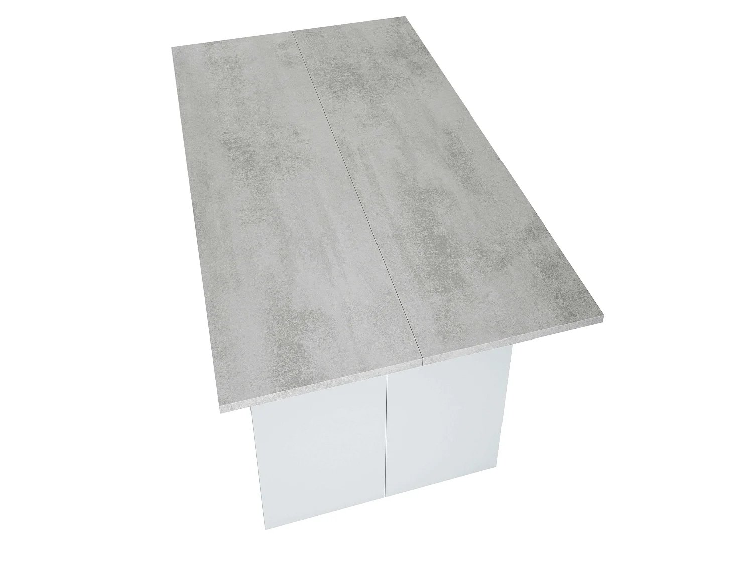 Ausziehbarer Tisch Buchöffnungssystem von 35 bis 70 cm Tavolo - L120 cm