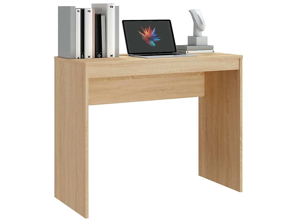 Bureau Chêne sonoma 90x40x72 cm Bois d'ingénierie