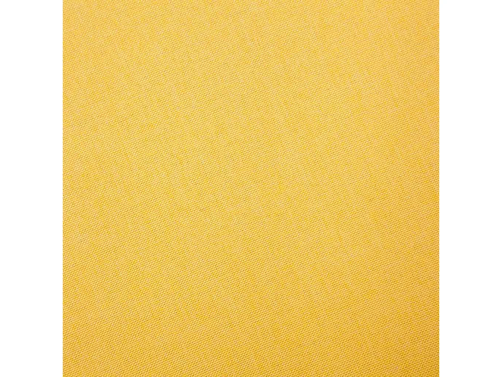 Canapé 2 places en tissu jaune