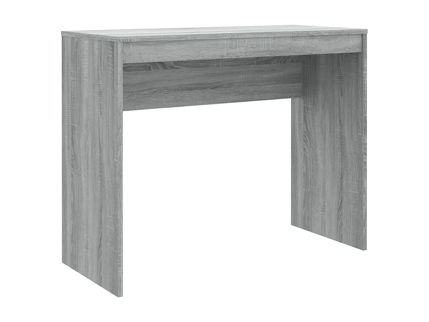 Bureau Sonoma gris 90x40x72 cm Bois d'ingénierie