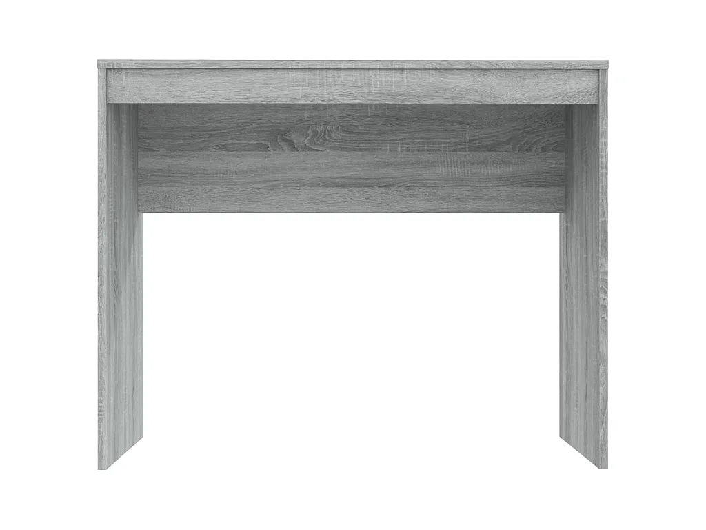 Bureau Sonoma gris 90x40x72 cm Bois d'ingénierie