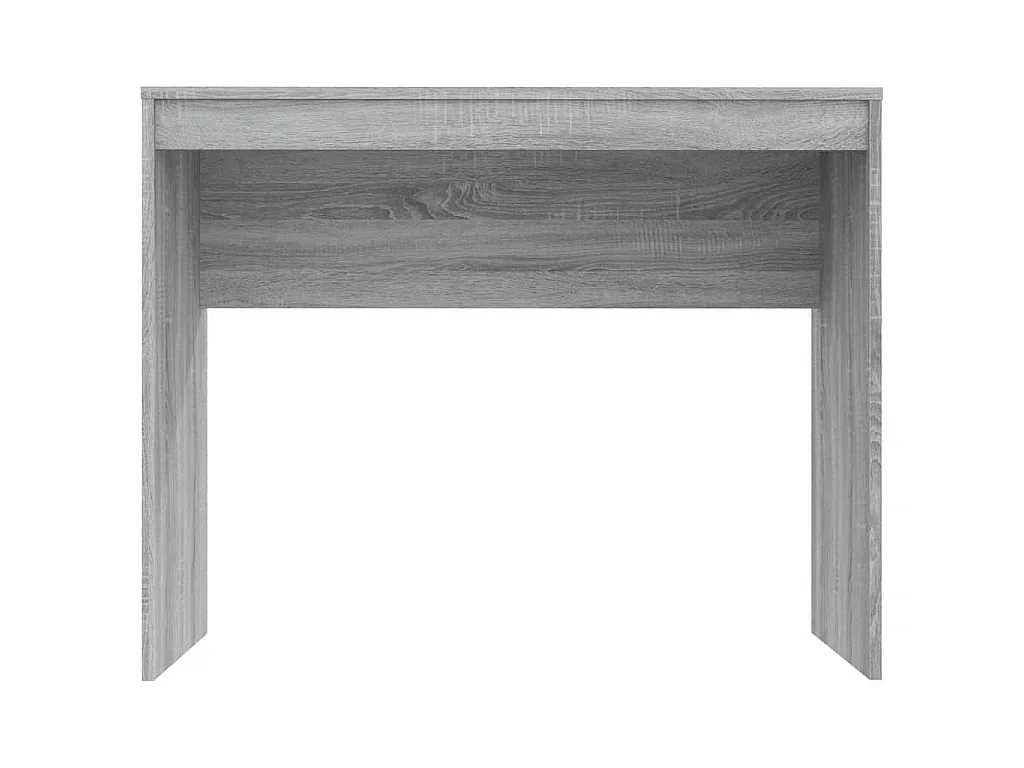 Secretária 90x40x72 cm derivados de madeira cor cinzento sonoma
