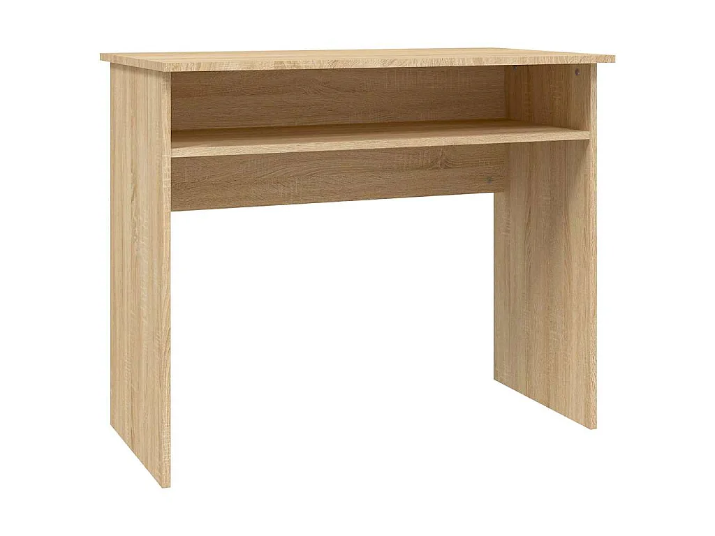 Bureau Chêne sonoma 90x50x74 cm Bois d'ingénierie