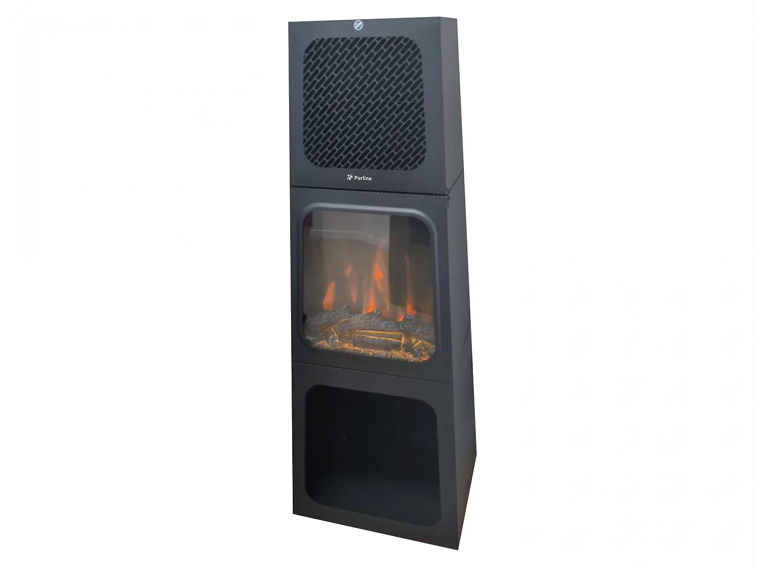 Poêle électrique pyramidale d'intérieur