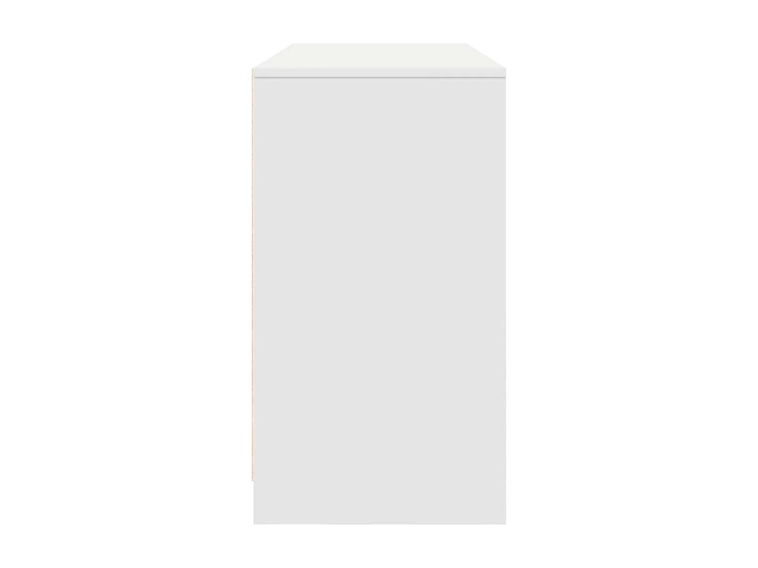 Scrivania Bianca 120x42x76 cm in Legno Multistrato