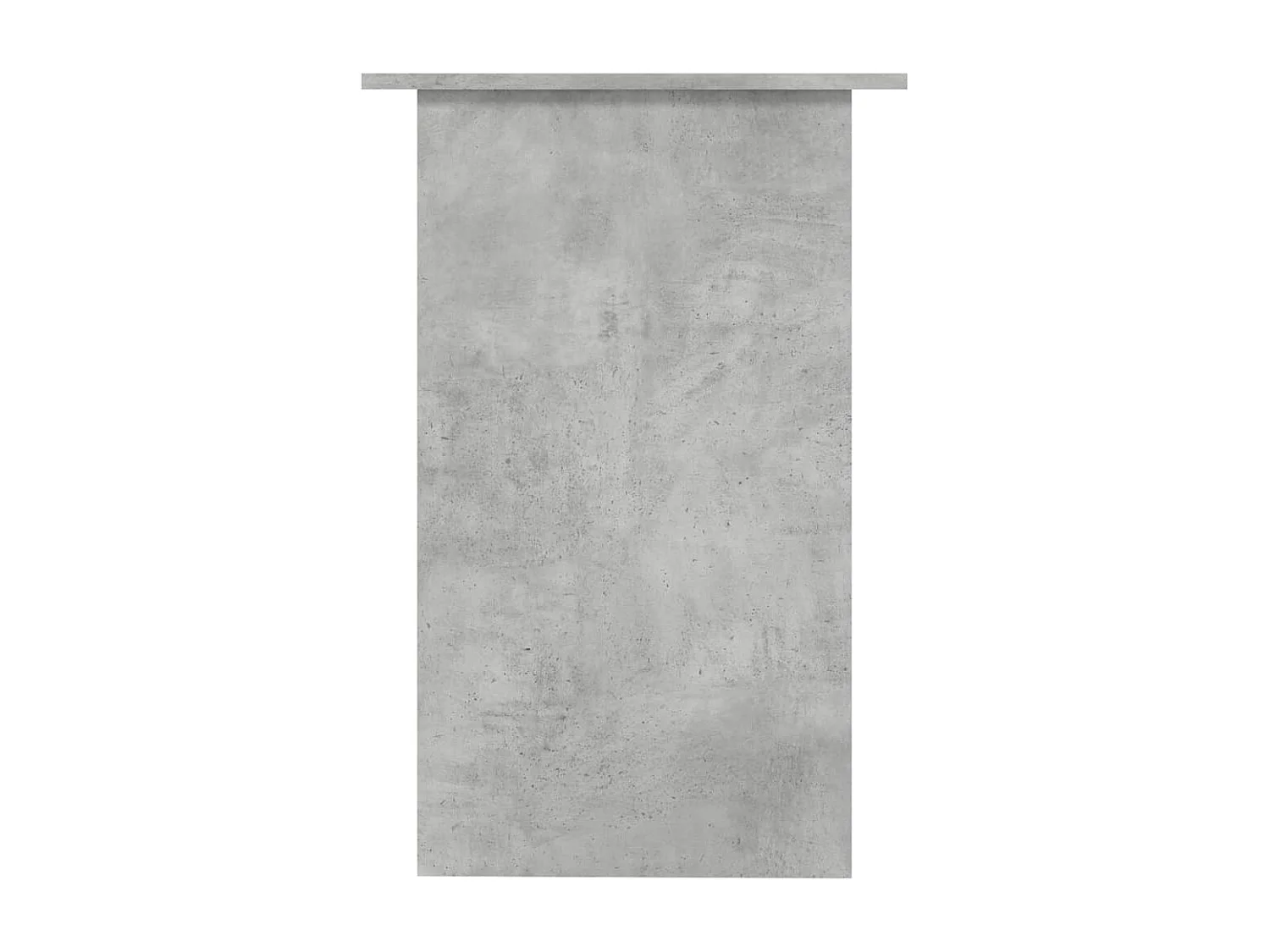 Bureau Gris béton 90x50x74 cm Bois d'ingénierie