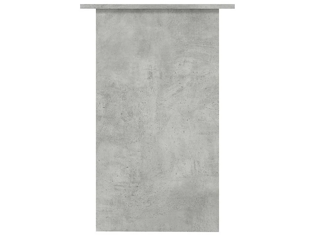 Secretária 90x50x74 cm derivados de madeira cinzento cimento